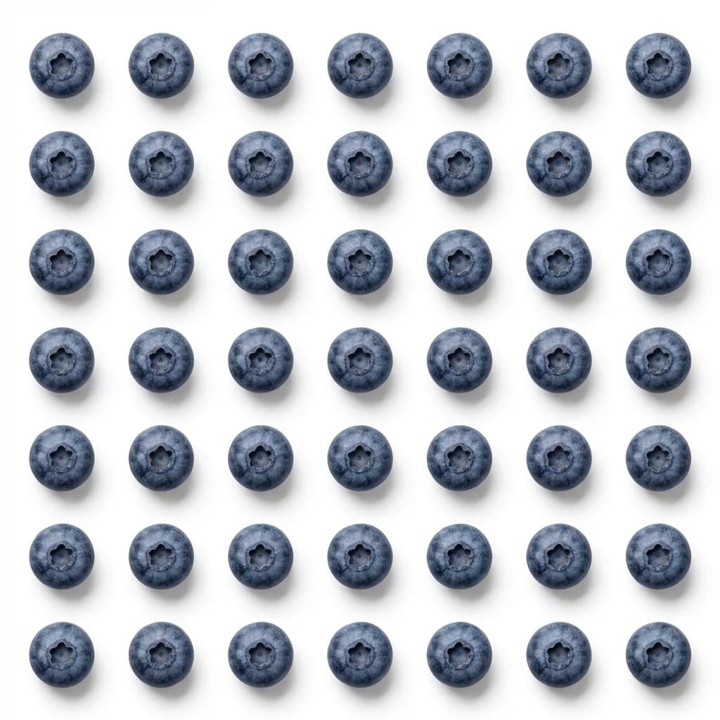 Freeze-dried blueberry