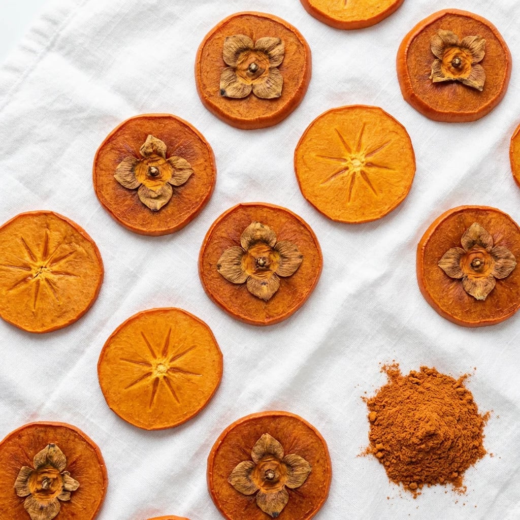 Freeze-dried Persimmon sliced wholesale - freeze-dried.co