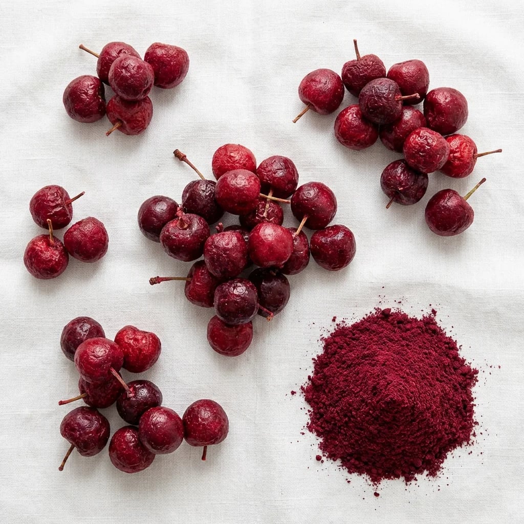 Freeze-dried Sourcherry whole wholesale - freeze-dried.co